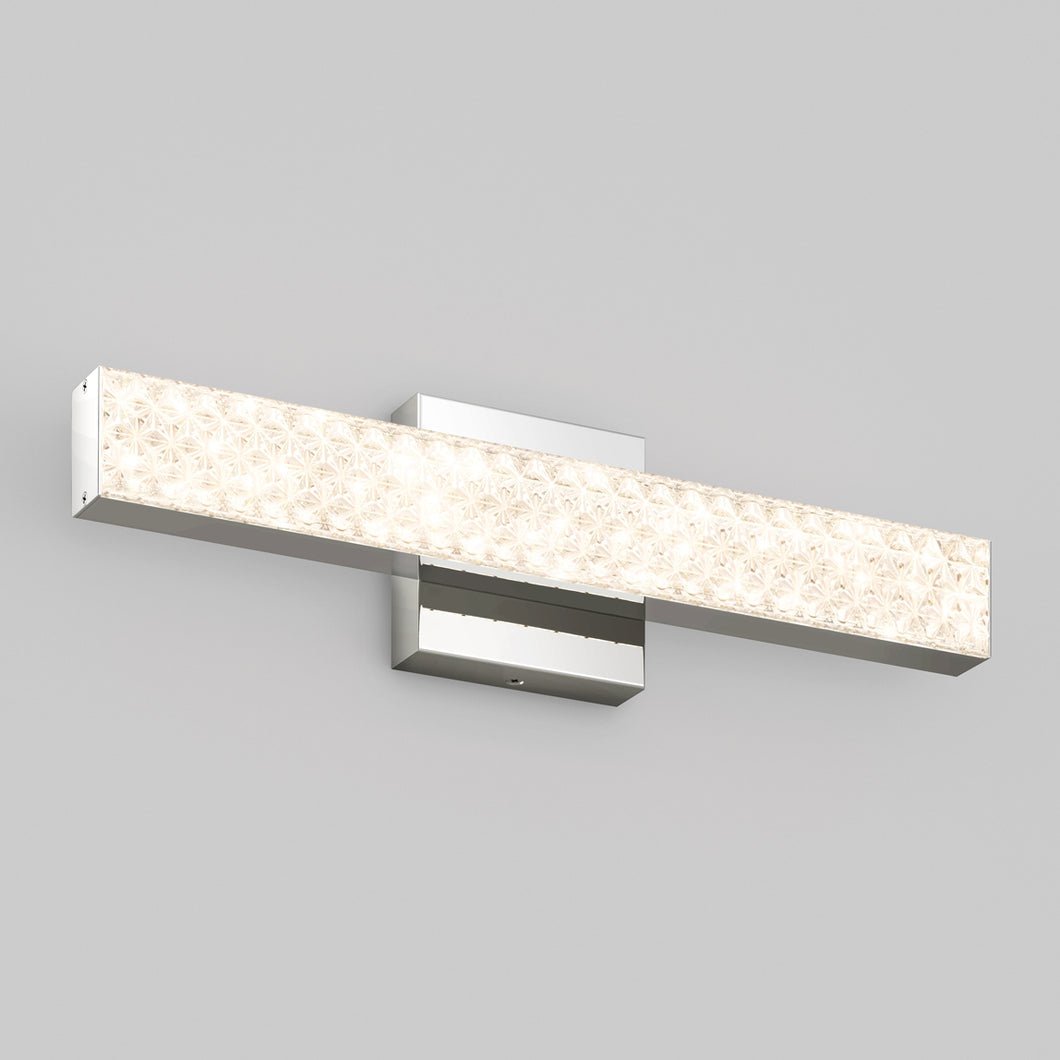 Adeline modern LED bathroom vanity light 3 CCT chrome