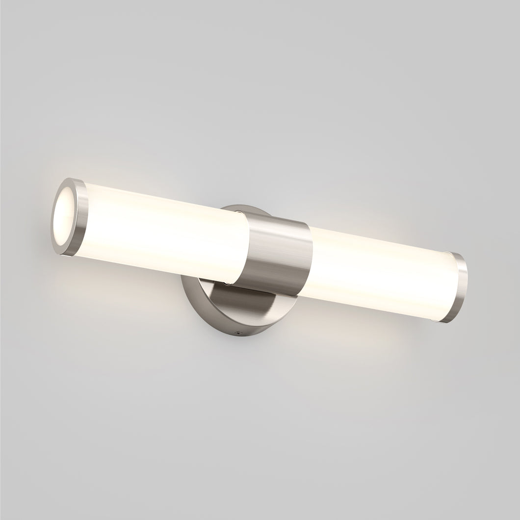 Adina modern bathroom vanity light 3 CCT brushed nickel