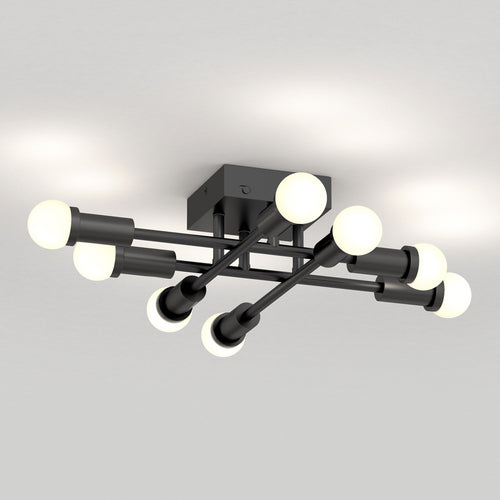Plafonnier LED intégré Aristo 3CCT noir