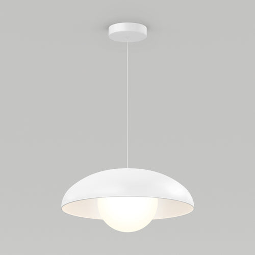 Boden LED modern mid-century pendant light 3 CCT white