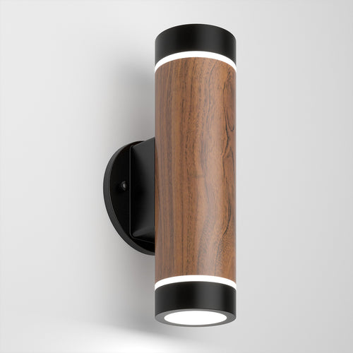 C7 Integrated LED Outdoor Light 3CCT Wood Effect