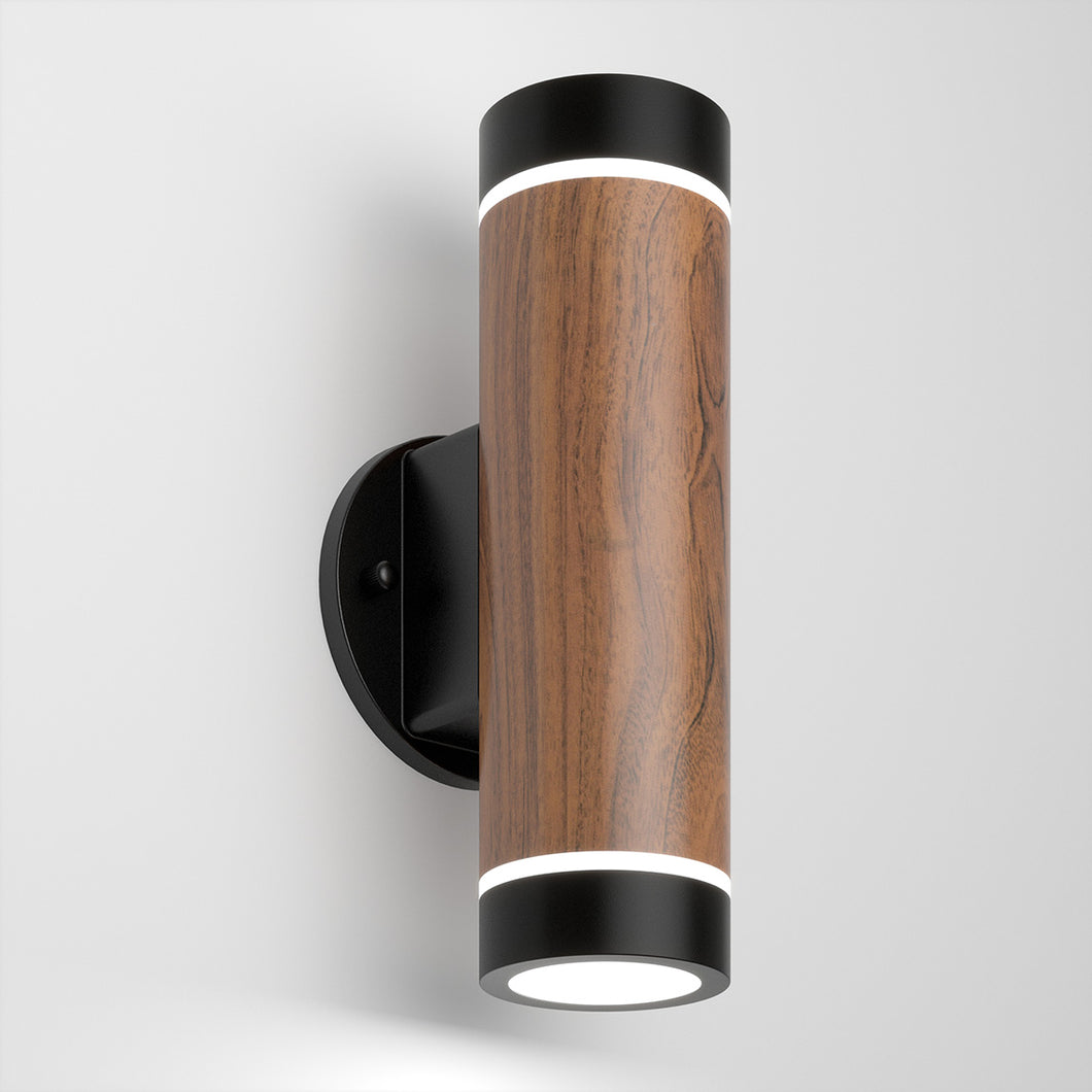 C7 Integrated LED Outdoor Light 3CCT Wood Effect