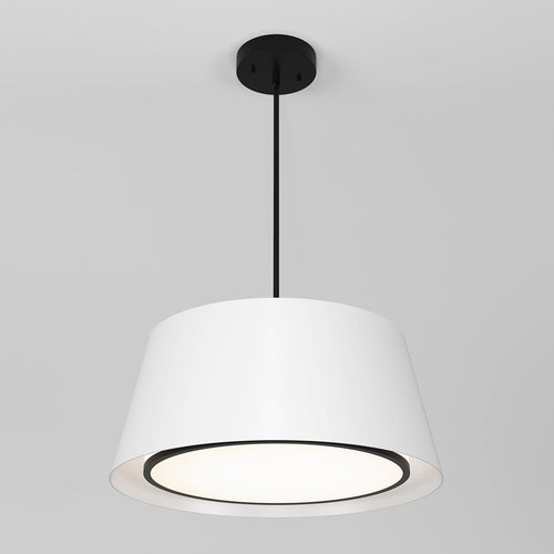 Cappa Integrated LED Pendant Light 3CCT Black and White