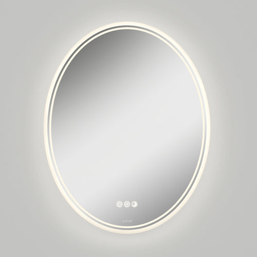 Corby 22 in. x 28 in. LED mirror 3 CCT with defogger