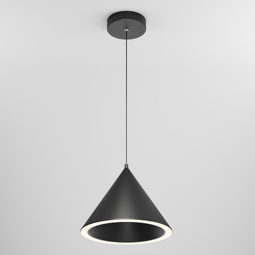Denali modern LED pendant light 3CCT black