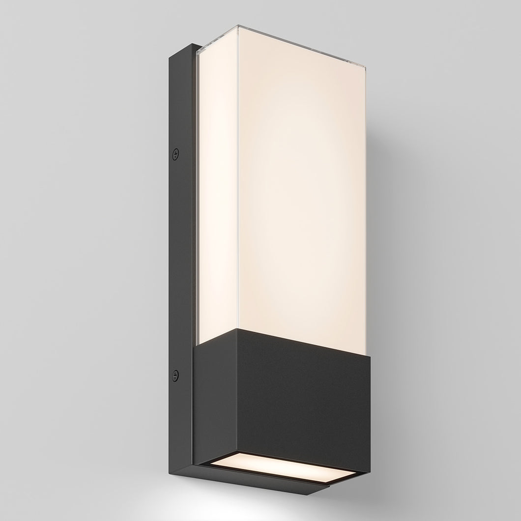 Dixon Integrated LED Outdoor Light Black