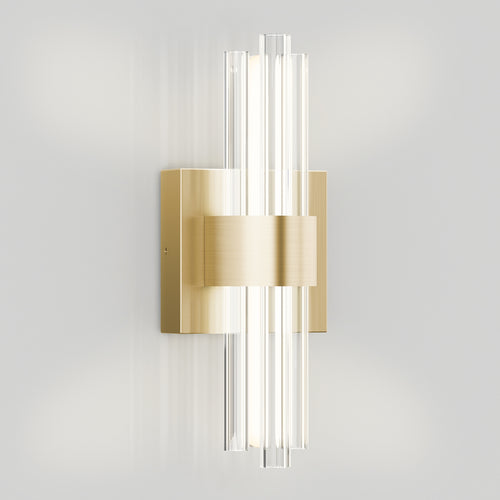 Dorado LED contemporary sconce 3 CCT gold
