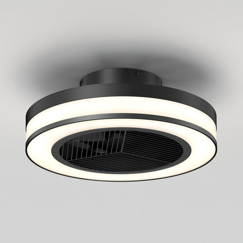 Elton 19.4 in. LED modern ceiling fan 3 speeds - with remote