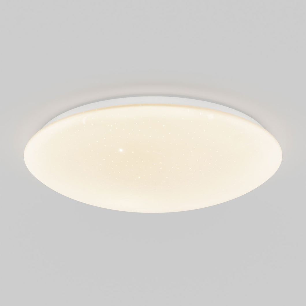 Empress 13 in. LED modern flush mount light 3 CCT white