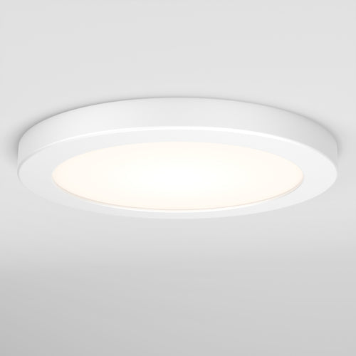Europa Disk 7 in. LED modern flush mount light 3 CCT white