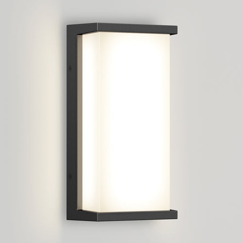 Faro modern LED outdoor wall light 3 CCT black