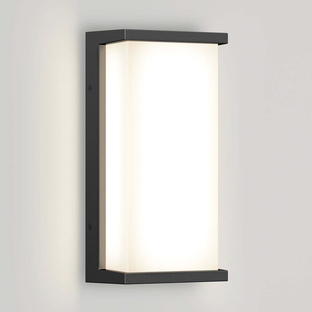Faro modern LED outdoor wall light 3 CCT black
