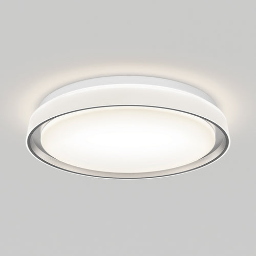 Niko 15.5 in. modern LED flush mount light 5 CCT white