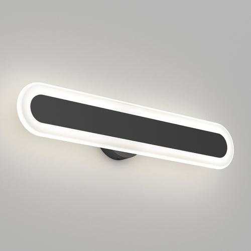 Pista modern LED bathroom vanity light 5 CCT black