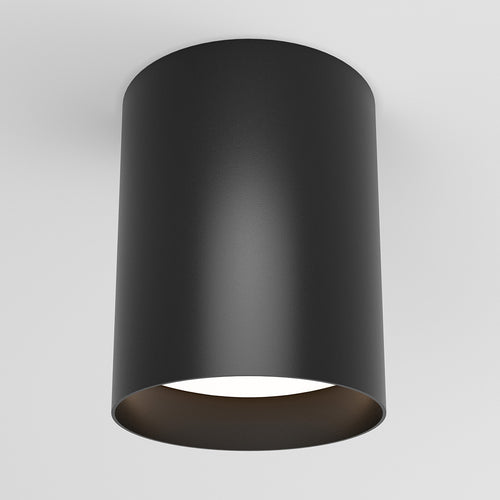 Radius Integrated LED Flush Mount Light 3CCT Black