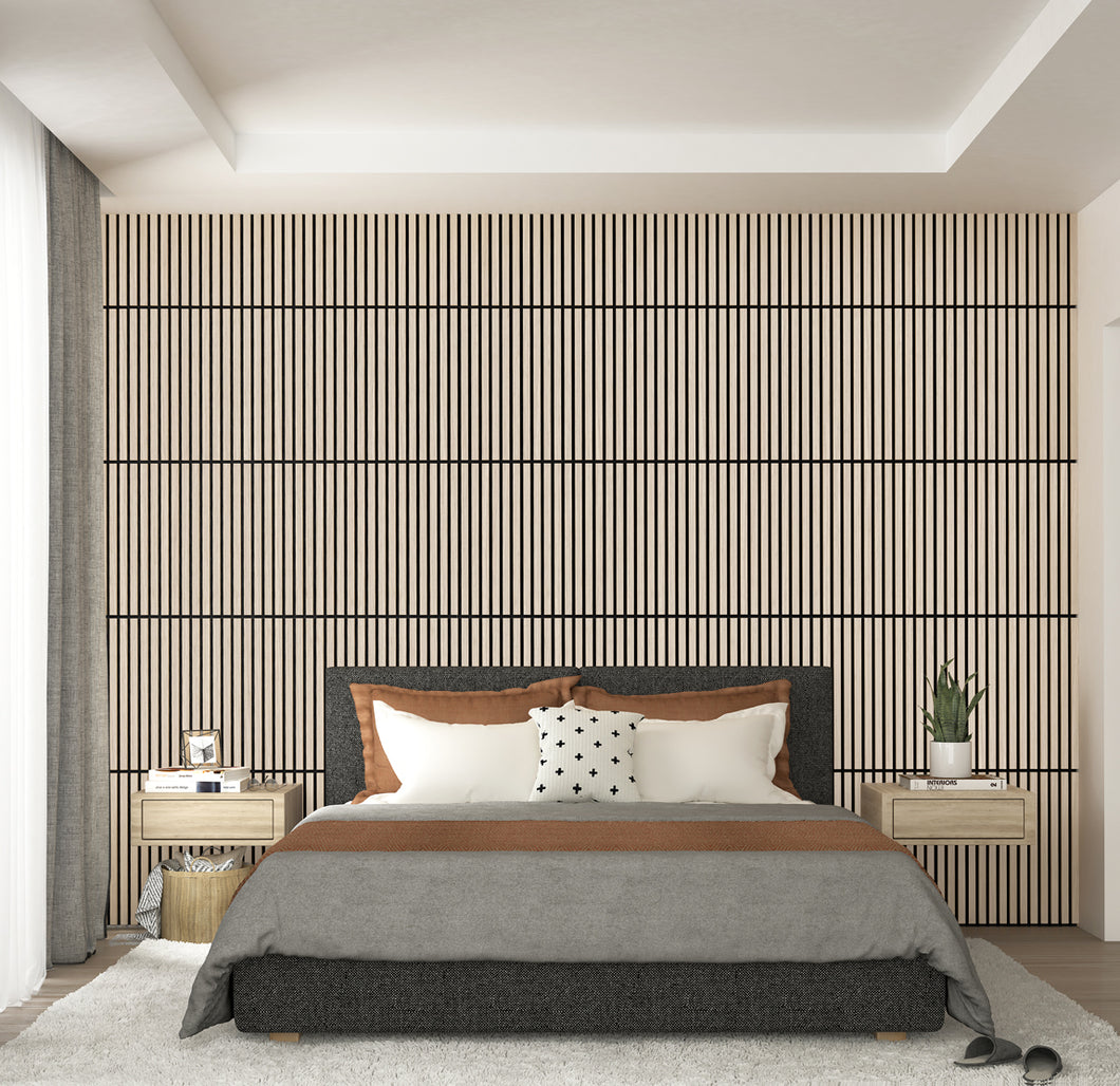 Sonolok 15.5 ft light gray sound-absorbing wall panel kit