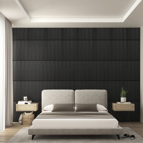 Sonolok 15.5 ft sound-absorbing wall panel kit black