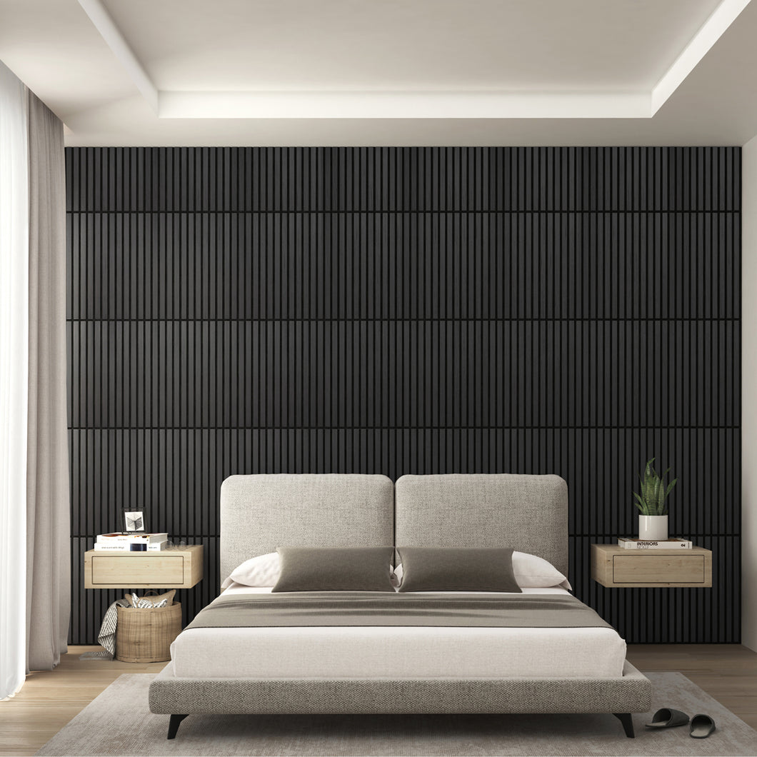 Sonolok 15.5 ft sound-absorbing wall panel kit black