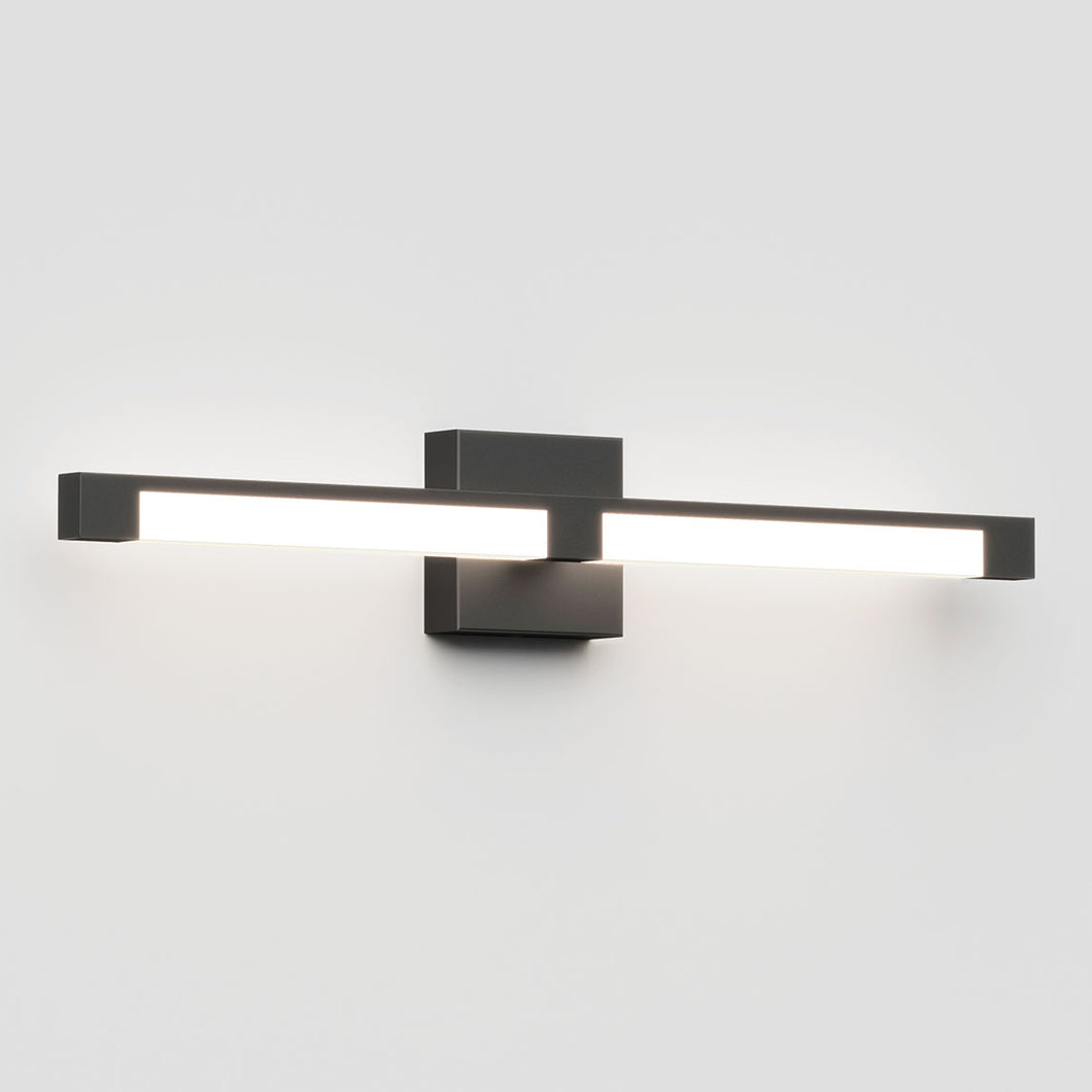 Tivoli Integrated LED Vanity Light 5CCT Black