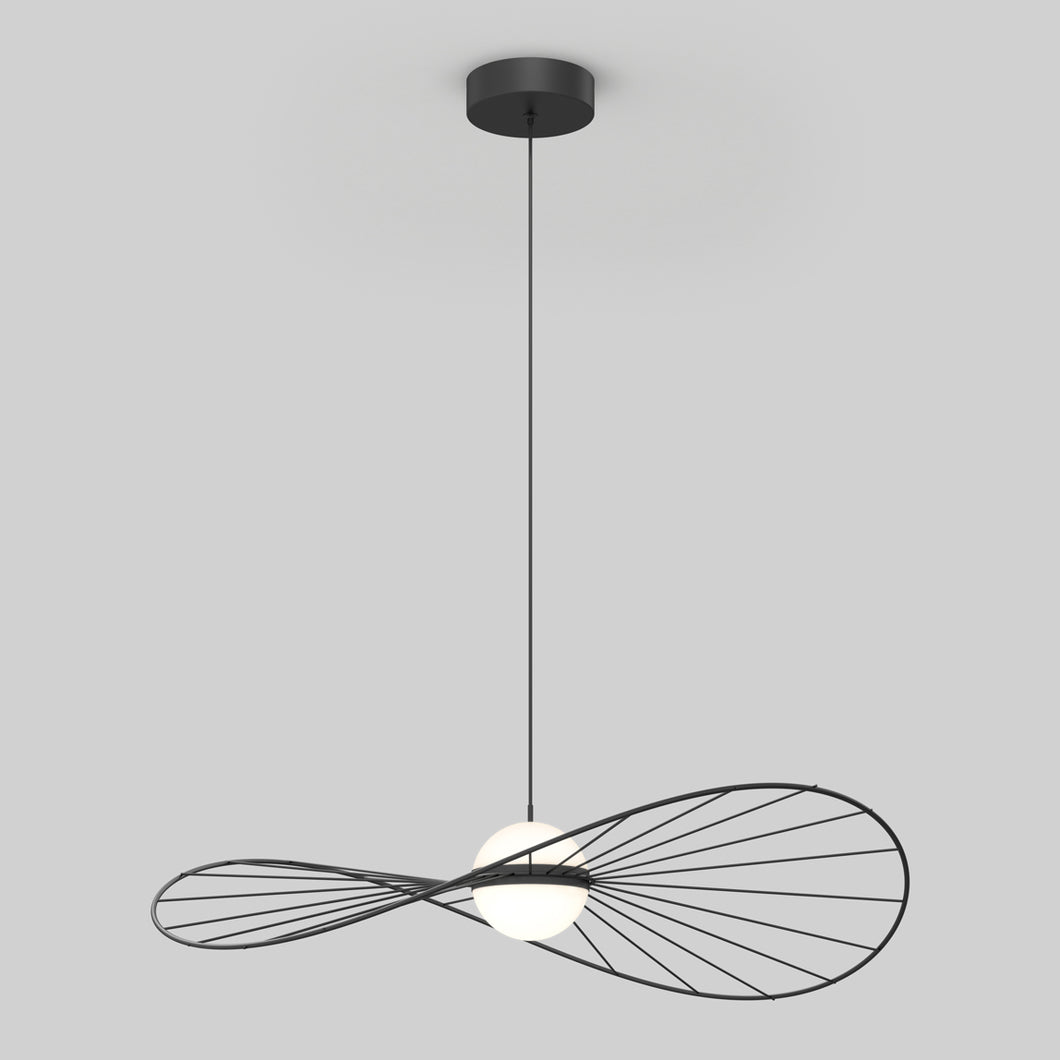 Tolena Integrated LED Pendant Light 3CCT Black