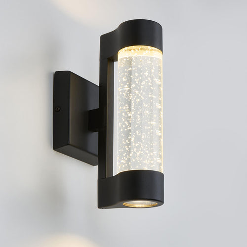 Éclairage extérieur à LED intégré noir Bubble Element