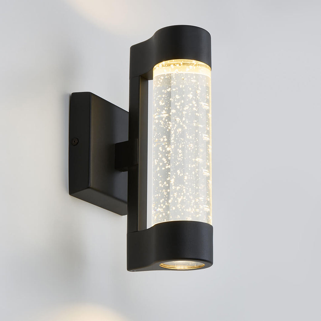 Éclairage extérieur à LED intégré noir Bubble Element