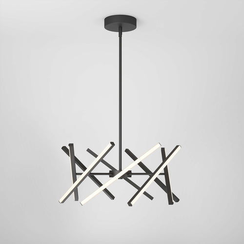 Malibu Integrated LED Pendant Light 3CCT Black