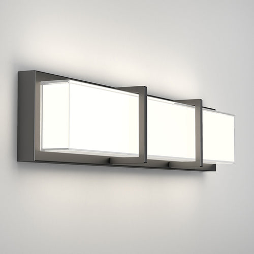 Subway Integrated LED Vanity Light Black