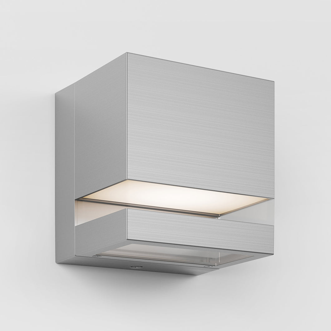 Valor Square Integrated LED Outdoor light stainless steel