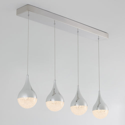 Glitzer 4 Light Integrated LED Pendant