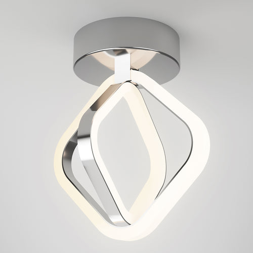 Axel Plafonnier LED Intégré Chrome