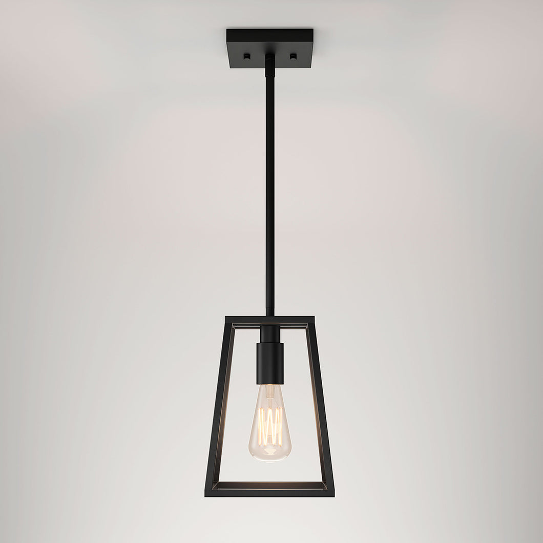 Carter 1-light Pendant Black