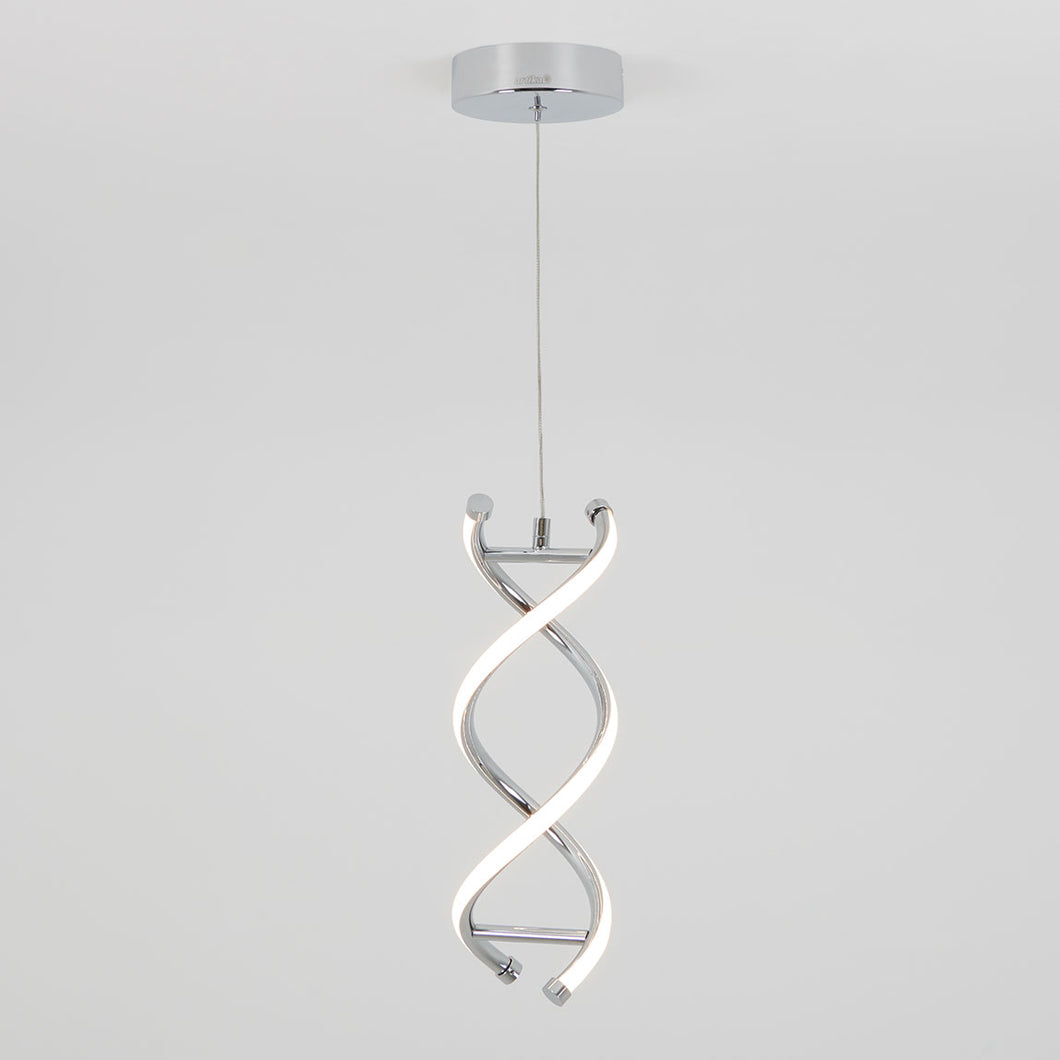 DNA Integrated LED Pendant Light Chrome