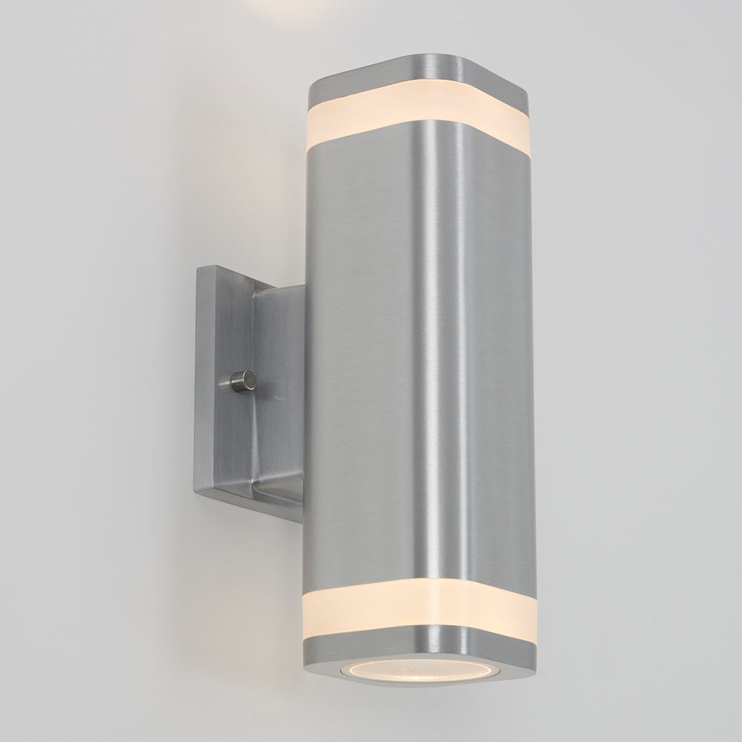 Mettle Integrated LED Outdoor Wall Light Stainless Steel