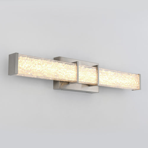 Royale Brushed Nickel Integrated LED Vanity Light