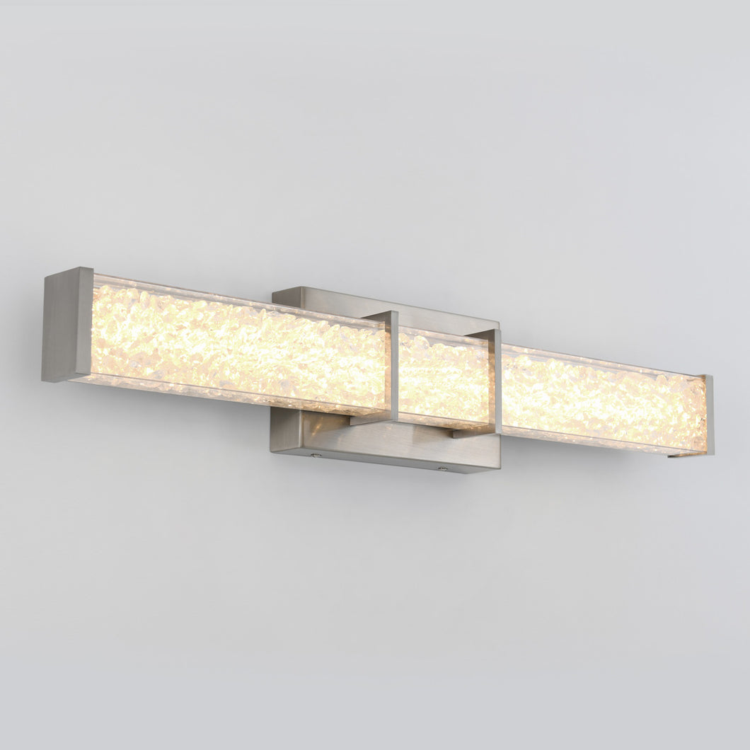 Royale Brushed Nickel Integrated LED Vanity Light